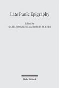 Cover: Late Punic Epigraphy - Mohr Siebeck
