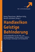 Cover: Handlexikon Geistige Behinderung - Kohlhammer