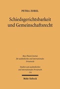 Abbildung von: Schiedsgerichtsbarkeit und Gemeinschaftsrecht - Mohr Siebeck