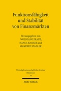 Cover: Funktionsf&auml;higkeit und Stabilit&auml;t von Finanzm&auml;rkten - Mohr Siebeck