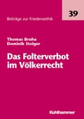 Cover: Das Folterverbot im V&ouml;lkerrecht - Kohlhammer