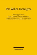 Cover: Das Weber-Paradigma - Mohr Siebeck