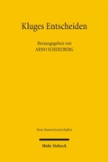 Cover: Kluges Entscheiden - Mohr Siebeck