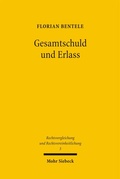 Cover: Gesamtschuld und Erlass - Mohr Siebeck