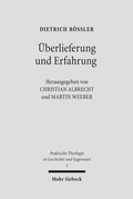 Cover: &Uuml;berlieferung und Erfahrung - Mohr Siebeck