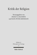 Bild: Kritik der Religion - Mohr Siebeck