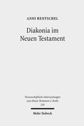 Cover: Diakonia im Neuen Testament - Mohr Siebeck