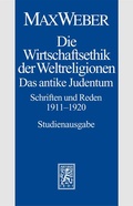 Cover: Max Weber-Studienausgabe - Mohr Siebeck