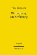 Cover: Wertordnung und Verfassung - Mohr Siebeck