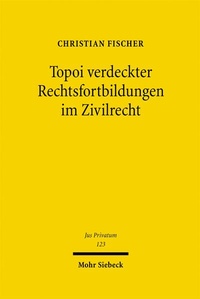 Abbildung von: Topoi verdeckter Rechtsfortbildungen im Zivilrecht - Mohr Siebeck