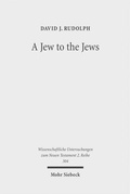 Cover: A Jew to the Jews - Mohr Siebeck
