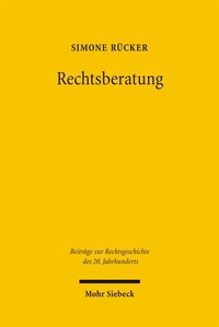 Abbildung von: Rechtsberatung - Mohr Siebeck