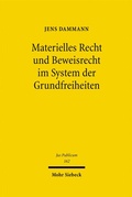 Cover: Materielles Recht und Beweisrecht im System der Grundfreiheiten - Mohr Siebeck
