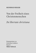 Cover: Von der Freiheit eines Christenmenschen / De libertate christiana - Mohr Siebeck