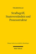 Cover: Strafbegriff, Staatsverst&auml;ndnis und Prozessstruktur - Mohr Siebeck