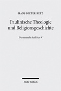 Cover: Paulinische Theologie und Religionsgeschichte - Mohr Siebeck