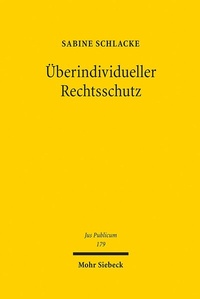 Abbildung von: Überindividueller Rechtsschutz - Mohr Siebeck
