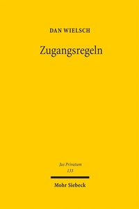 Enlarge image Cover: Zugangsregeln - Mohr Siebeck
