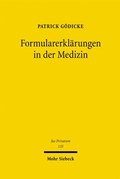 Cover: Formularerkl&auml;rungen in der Medizin - Mohr Siebeck