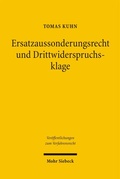 Abbildung von: Ersatzaussonderungsrecht und Drittwiderspruchsklage - Mohr Siebeck