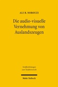 Cover: Die audiovisuelle Vernehmung von Auslandszeugen - Mohr Siebeck