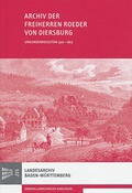 Cover: Archiv der Freiherren Roeder von Diersburg - Kohlhammer