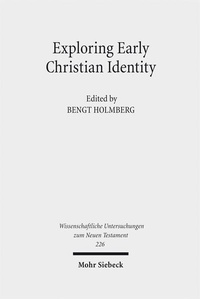 Enlarge image Cover: Exploring Early Christian Identity - Mohr Siebeck