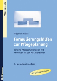 Abbildung von: Formulierungshilfen zur Pflegeplanung - Kohlhammer