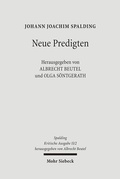 Cover: Kritische Ausgabe - Mohr Siebeck