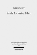 Cover: Paul's Inclusive Ethic - Mohr Siebeck