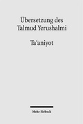 Cover: &Uuml;bersetzung des Talmud Yerushalmi - Mohr Siebeck