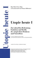 Cover: Utopie heute I - Kohlhammer