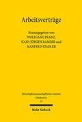 Cover: Arbeitsvertr&auml;ge - Mohr Siebeck