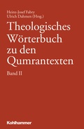 Abbildung von: Theologisches Wörterbuch zu den Qumrantexten. Band 2 - Kohlhammer