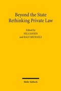 Cover: Beyond the State: Rethinking Private Law - Mohr Siebeck
