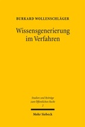 Cover: Wissensgenerierung im Verfahren - Mohr Siebeck