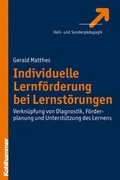 Cover: Individuelle Lernf&ouml;rderung bei Lernst&ouml;rungen - Kohlhammer
