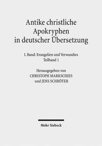 Abbildung von: Antike christliche Apokryphen in deutscher Übersetzung - Mohr Siebeck