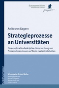 Cover: Strategieprozesse an Universit&auml;ten - Kohlhammer