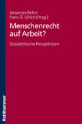 Cover: Menschenrecht auf Arbeit? - Kohlhammer
