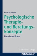 Cover: Psychologische Therapie- und Beratungskonzepte - Kohlhammer