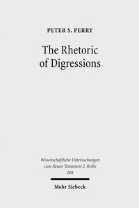 Enlarge image Cover: The Rhetoric of Digressions - Mohr Siebeck