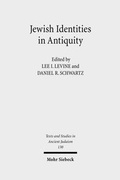Cover: Jewish Identities in Antiquity - Mohr Siebeck