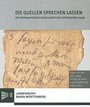 Cover: Die Quellen sprechen lassen - Kohlhammer