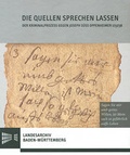 Cover: Die Quellen sprechen lassen - Kohlhammer