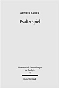Cover: Psalterspiel - Mohr Siebeck