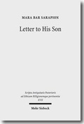 Cover: Letter to His Son - Mohr Siebeck