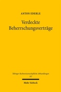 Cover: Verdeckte Beherrschungsvertr&auml;ge - Mohr Siebeck
