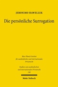 Bild: Die persönliche Surrogation - Mohr Siebeck