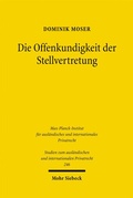 Cover: Die Offenkundigkeit der Stellvertretung - Mohr Siebeck
